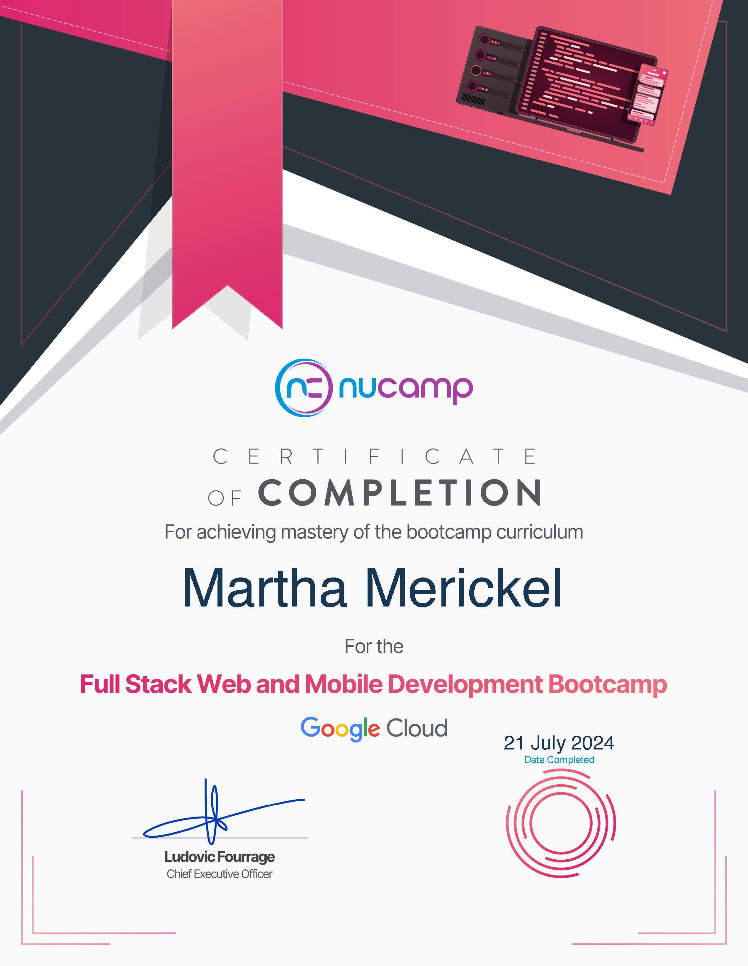 NuCamp Certification 3
